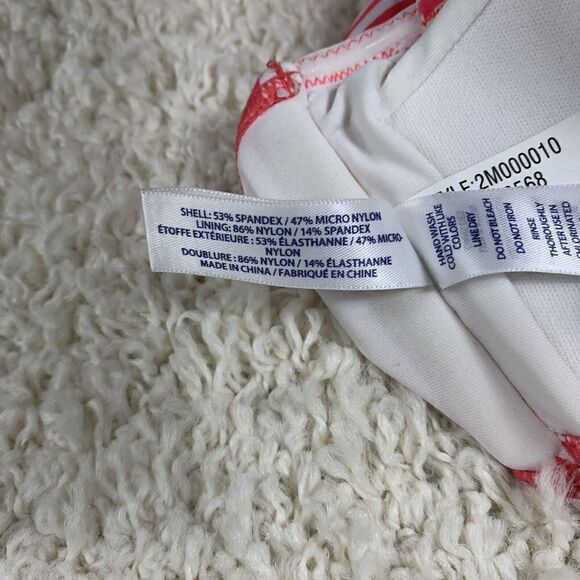 Vineyard Vines Red & Cream Striped Classic Bikini Set Women’s Size XS - Picture 12 of 14